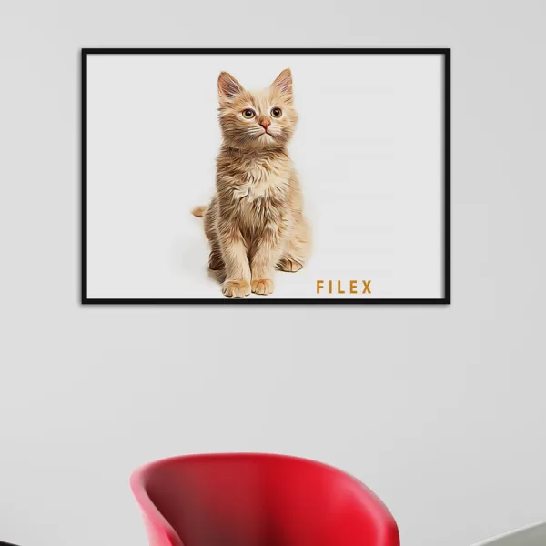 printable pet home deco wall art cat